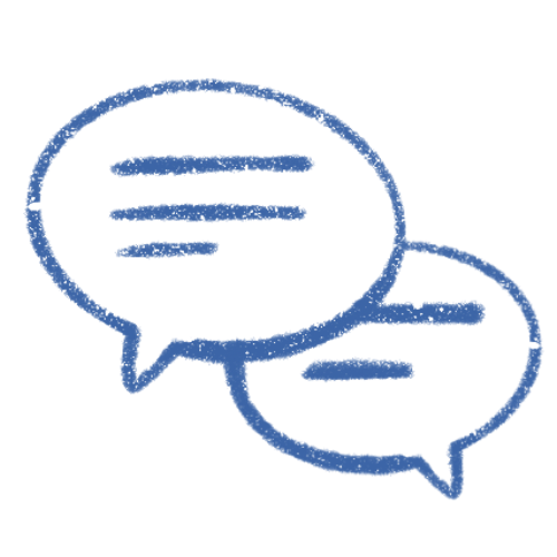 Decorative icon for the contact section
